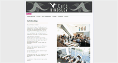 Desktop Screenshot of cafebindslev.dk